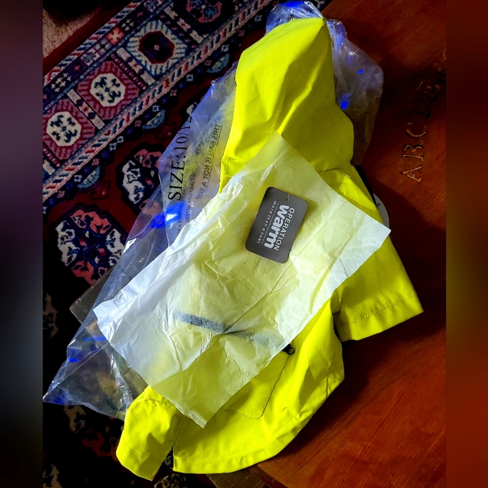 Doggy Rain Jacket for Sale S/M
